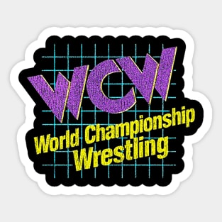WCW Wrestling - World Championship Wrestling Sticker